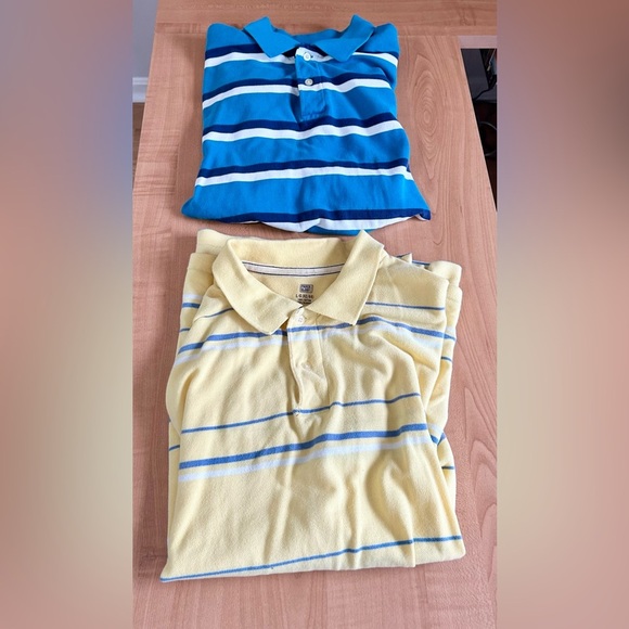 Faded glory shirts lot of 2 men size large polo tops - Picture 1 of 7